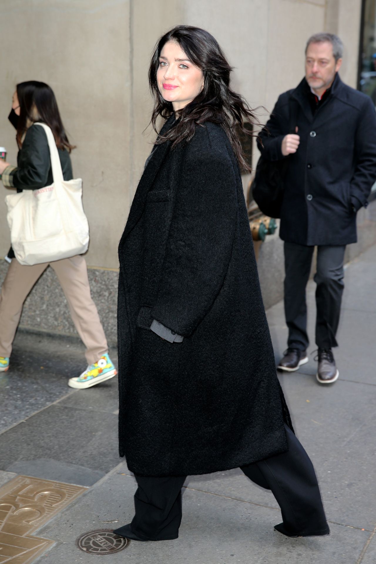 Eve Hewson Arrives at NBC Studios in New York City6